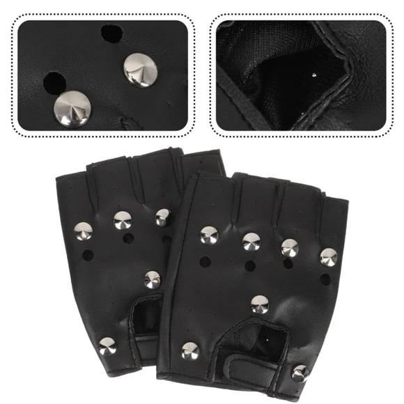 Studded Gloves - Picture 3 of 11